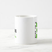 いじめっ子の民主主義社会 コーヒーマグカップ (中央)