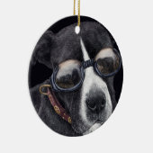 いじめっ子の組合せの装飾"スタイル" セラミックオーナメント (右)