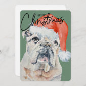 いじめっ子クリスマスカード (正面/裏面)