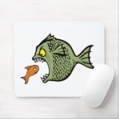 いじめっ子魚 マウスパッド (マウス)