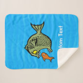 いじめっ子 シェルパブランケット (正面(横))