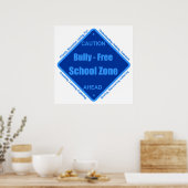 いじめっ子 – フリースクールのポスター ポスター (キッチン)