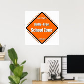 いじめっ子 – フリースクールのポスター ポスター (ホームオフィス)