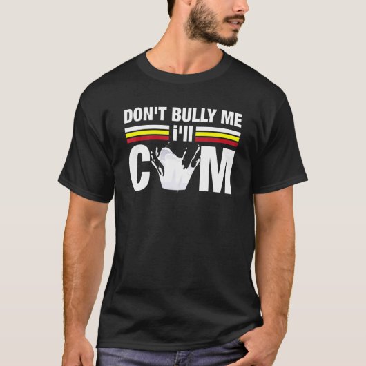 いじめないで来ちゃう Tシャツ (正面)