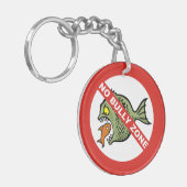 いじめなしゾーンのキーチェーン キーホルダー (正面左)