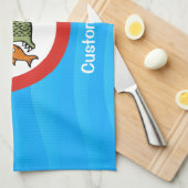 いじめなしゾーンタオル キッチンタオル (四つ折り)