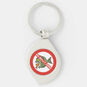 いじめなしゾーン キーホルダー (正面)