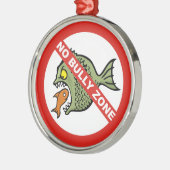 いじめなしゾーン メタルオーナメント (左)