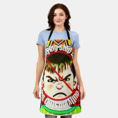 いじめなし エプロン (着用した状態)