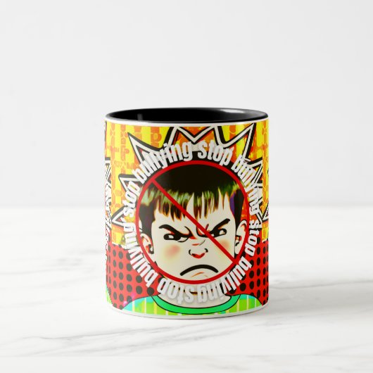 いじめなし ツートーンマグカップ (中央)