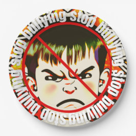 いじめなし ペーパープレート