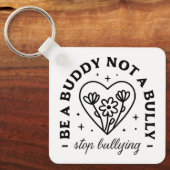 いじめの仲間ではなストップい キーホルダー (正面)