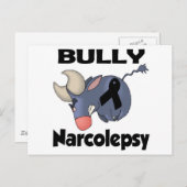 いじめられ続けるナルコレプシー ポストカード (正面/裏面)