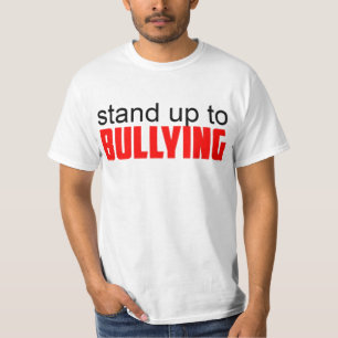 いじめることに立ち向かって下さい Tシャツ
