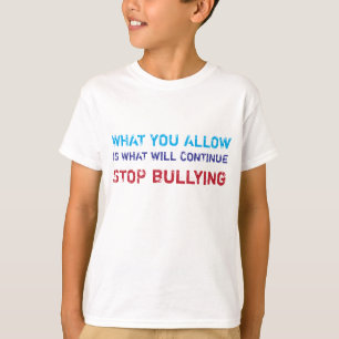 いじめることをいじめないキャンデー停止を学ぶこと Tシャツ