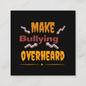 いじめを消せ! エンクロージャーカード (正面)