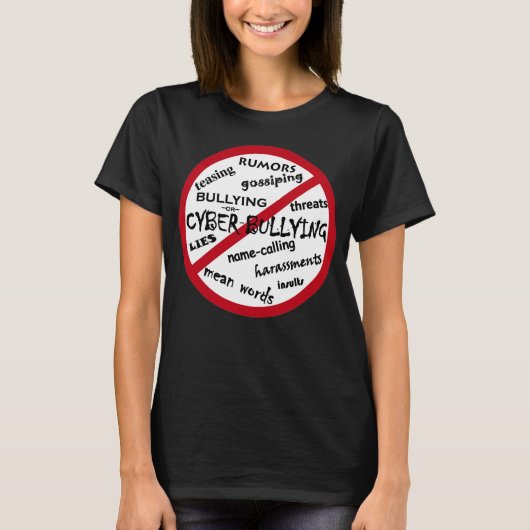 いじめメッセージではなく親切を選ぶ Tシャツ (正面)