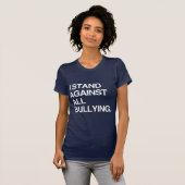 いじめ一切反対です Tシャツ (正面フル)