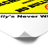 いじめ声を出さない ポスター (角)