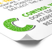 いじめ教室アンチいじめのABC ポスター (角)