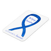 いじめ防止認識度リボンカスタムマグネット マグネット (左側)