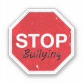 いじストップめのアンチいじめの認識度 シール (正面)