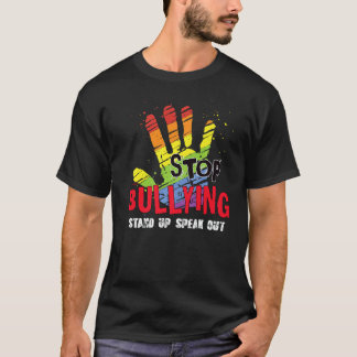 いじストップめハンドサポータ立ち上げアンチB Tシャツ