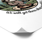 いずれナマズのハイカーが来る ポスター (角)