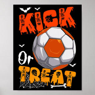 いたずらかお菓子か 面白いジョーク ハロウィン サッカー ポスター