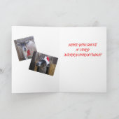 "いたずらか、いい子か" シーズンカード (内部)