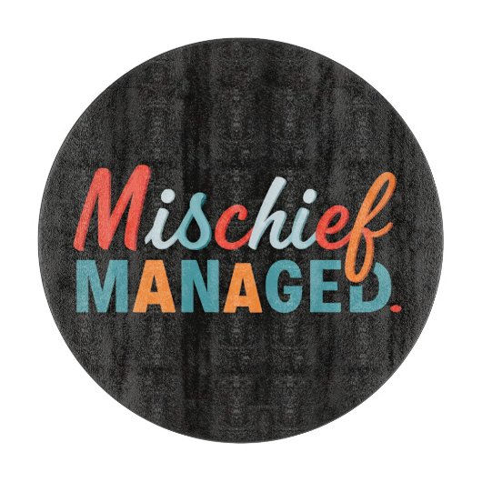 いたずらが管理した カッティングボード (正面)