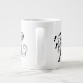 いたずらが管理した ジャンボコーヒーマグカップ (裏面)