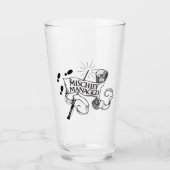 いたずらが管理した タンブラーグラス (正面)