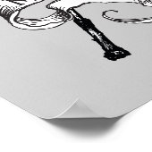 いたずらが管理した ポスター (角)