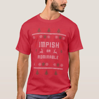 いたずらっぽいまたは素敵なオーバーサイズ Tシャツ