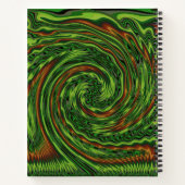 いたずらっぽいツイスト ノートブック (裏面)