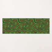 いたずらっぽいツイスト ヨガマット (正面(横))