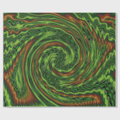 いたずらっぽいツイスト ラッピングペーパー (フラット)