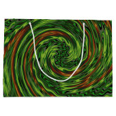 いたずらっぽいツイスト ラージペーパーバッグ (裏面)