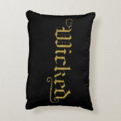 いたずらっフェイクた金ゴールドルックハロウィーンフェスティバル アクセントクッション (裏面(縦))