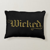 いたずらっフェイクた金ゴールドルックハロウィーンフェスティバル アクセントクッション (裏面)