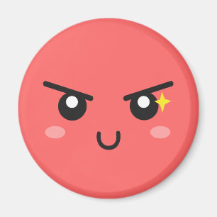 いたずらっ子な顔に邪悪な輝き マグネット