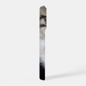 "いたずらっ子のひげ: いたずらなトラ柄の子猫" iPhoneケース (右側面)