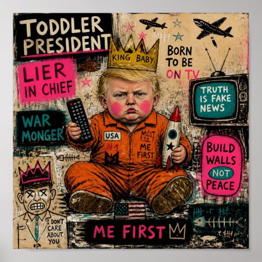 いたずらっ子大統領 ポスター (正面)