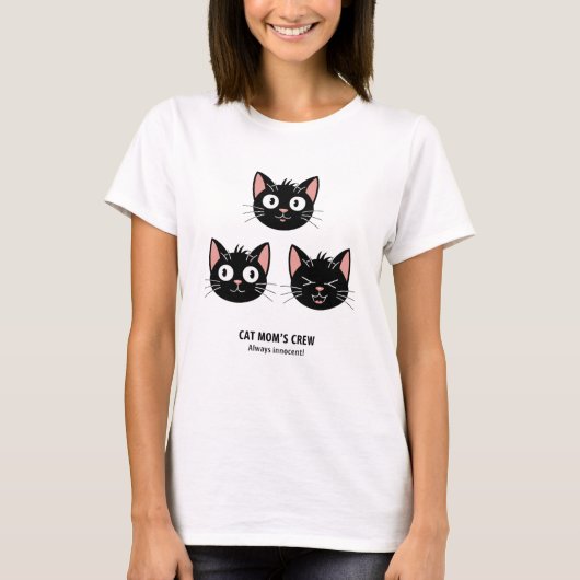 いたずらっ子3匹 Tシャツ (正面)