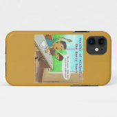 いたずらっ子 カートゥーン iPhone5/5s カバー (裏面(横))