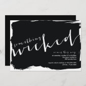 いたずらっ子 – ハローウィンパーティ招待状 招待状 (正面/裏面)