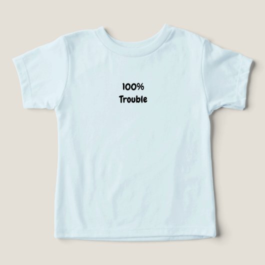 いたずらっ子Tシャツ 100% おてんば (デザイン正面)