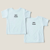 いたずらっ子Tシャツ 100% おてんば (デザイン正面&裏面)