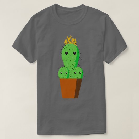 いたずらなカクタス ギャグとバチェラーパーティー Tシャツ (デザイン正面)